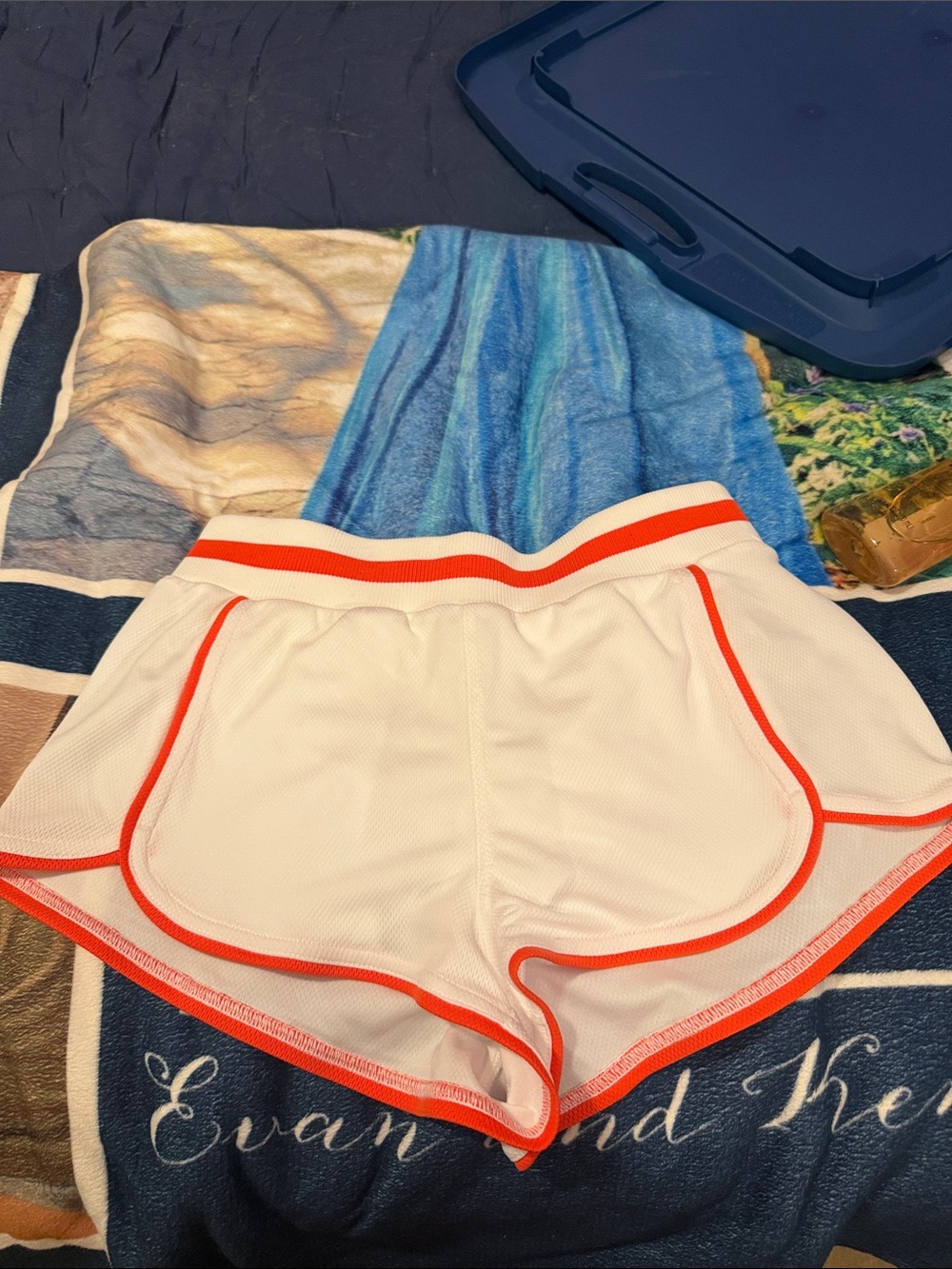 Free People Movement Women's Shorts with Orange Trim